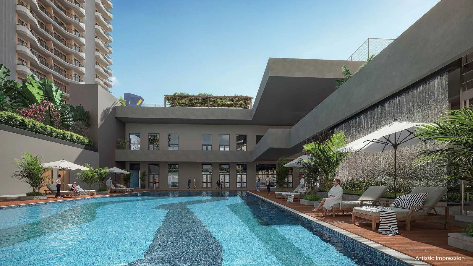 Swimming Pool and Clubhouse