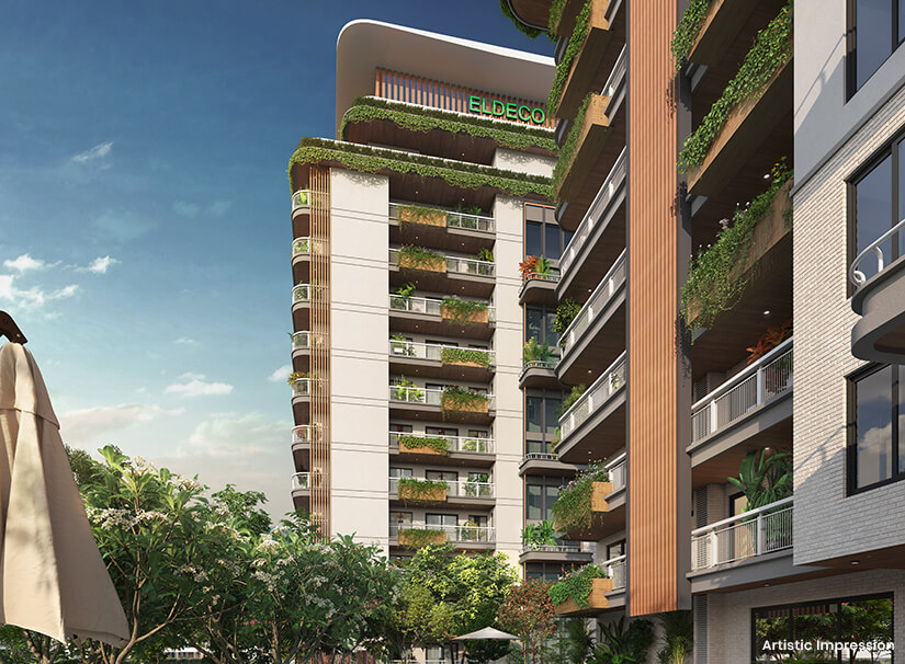 Modern Apartments with Balconies