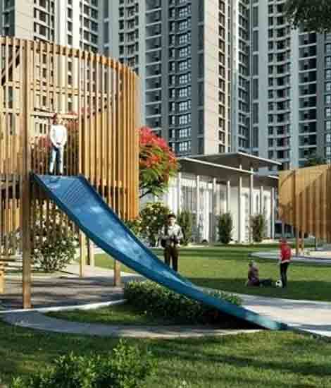 Kids Play Area with Slide