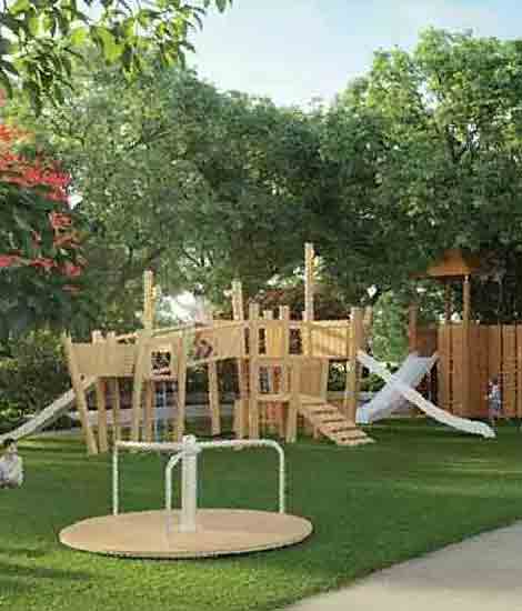 Outdoor Kids Play Zone